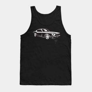 Muscle Car Cartoon Tank Top